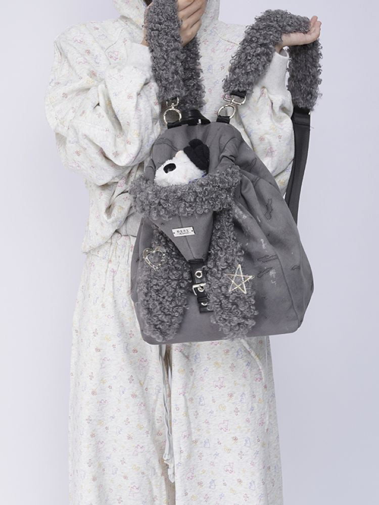 Setting rabbit ears shoulder bag 【s0000013725】