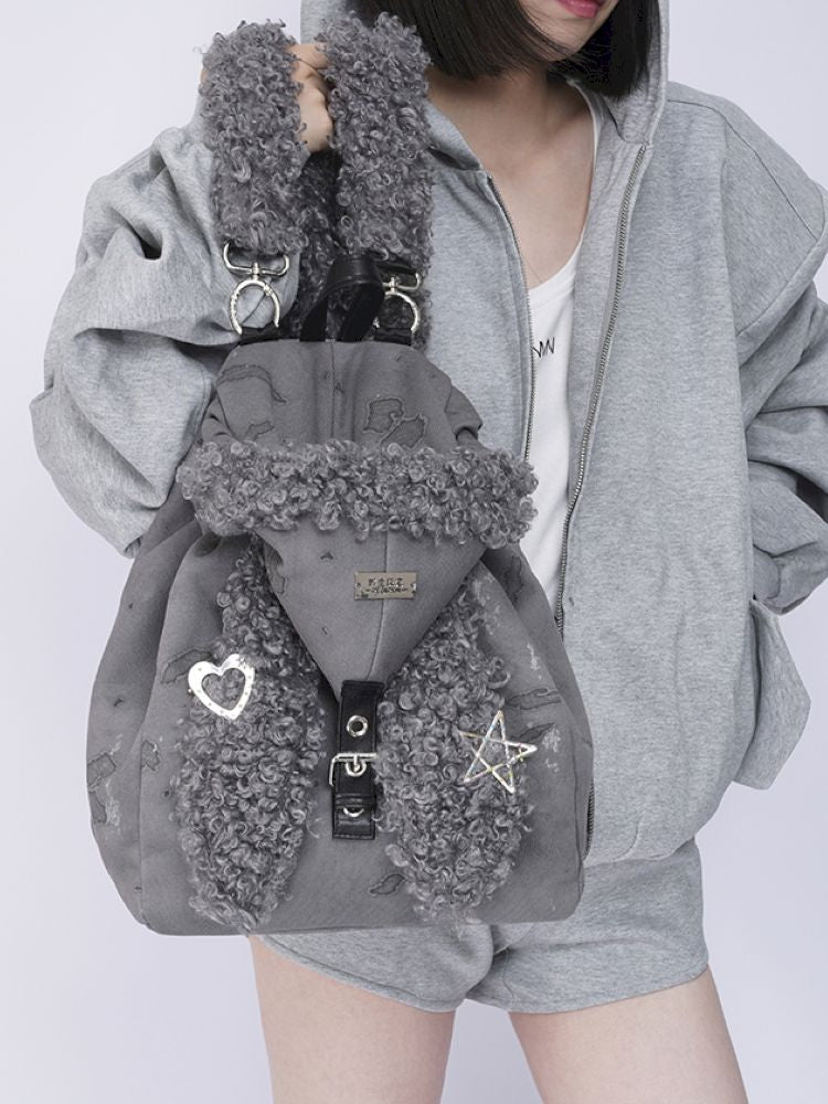 Setting rabbit ears shoulder bag 【s0000013725】