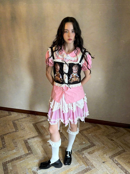 Short-sleeved cotton shirt【s0000012762】