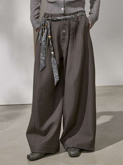 Diamond Plaid Knit Sweater Pants【s0000015072】