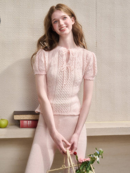 Soft Kitten Mohair Wool Knitwear【s0000015626】