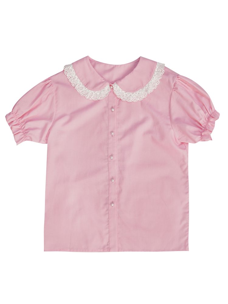 Short-sleeved cotton shirt【s0000012762】