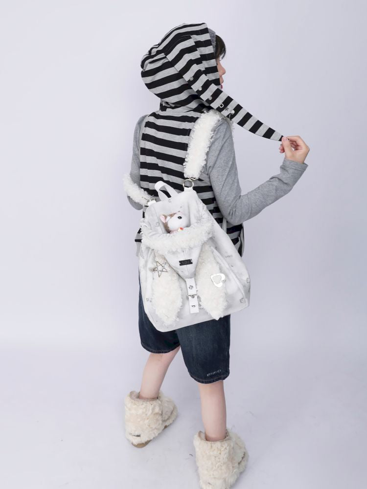 Setting rabbit ears shoulder bag 【s0000013725】