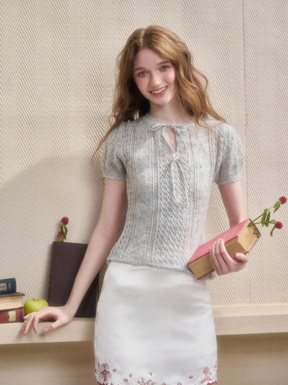 Soft Kitten Mohair Wool Knitwear【s0000015626】