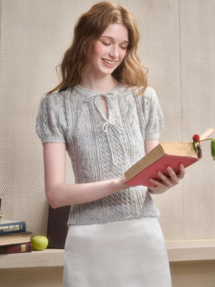 Soft Kitten Mohair Wool Knitwear【s0000015626】