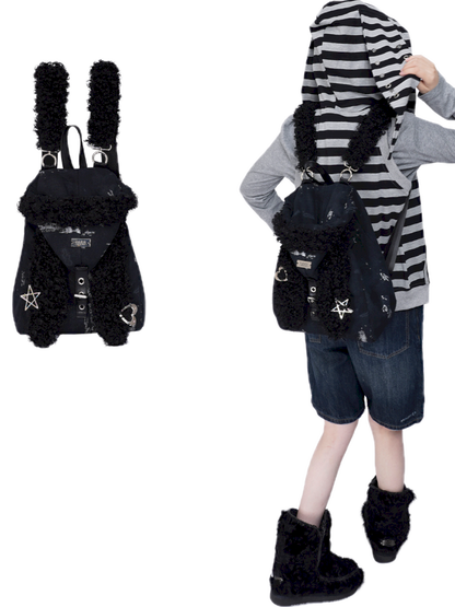 Setting rabbit ears shoulder bag 【s0000013725】