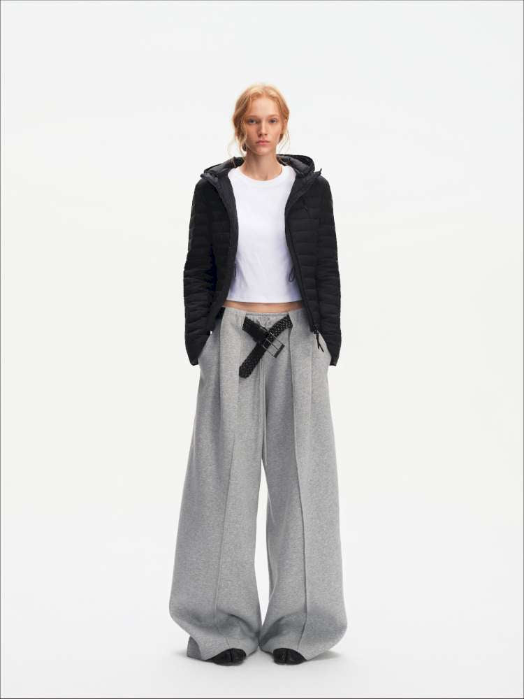 American Scimitar Drape Wide-Leg Slacks【s0000014877】