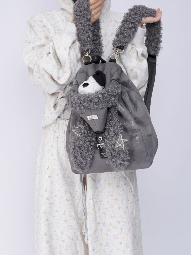 Setting rabbit ears shoulder bag 【s0000013725】