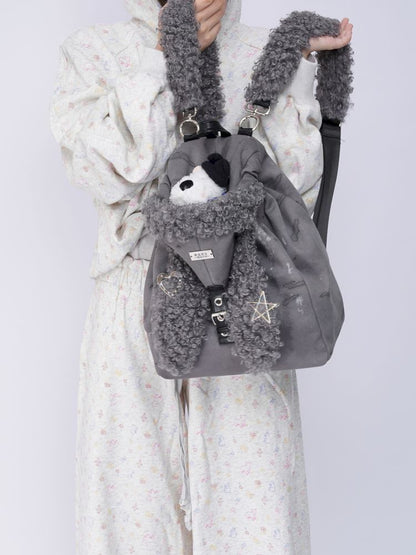 Setting rabbit ears shoulder bag 【s0000013725】