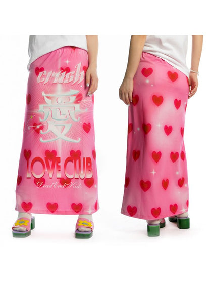 Y2K Stretch Casual Halter Long Skirt【s0000013521】
