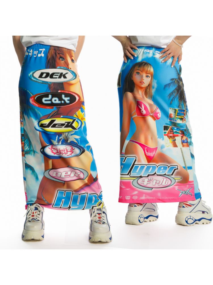 Y2K Stretch Casual Halter Long Skirt【s0000013521】