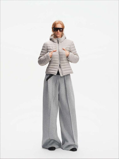 American Scimitar Drape Wide-Leg Slacks【s0000014877】