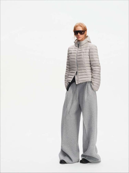 American Scimitar Drape Wide-Leg Slacks【s0000014877】