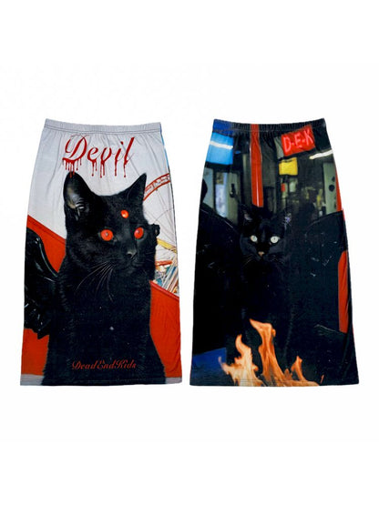 Y2K Stretch Casual Halter Long Skirt【s0000013521】