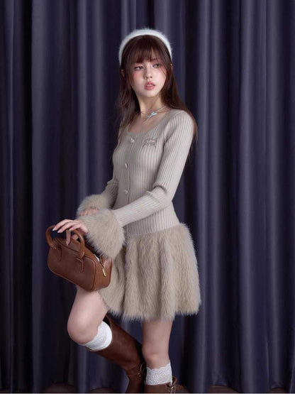 Sweet Knit Dress [S0000010667]