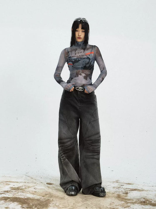 주석 메쉬 셔츠 및 P [S0000009203]