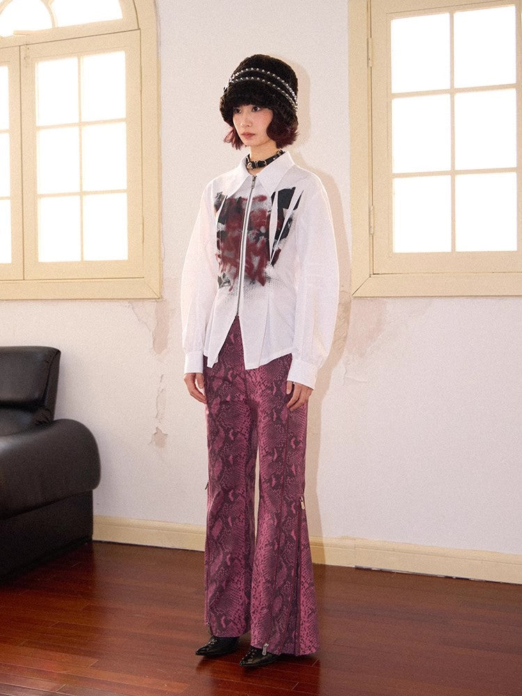 Colorful retro pants【s0000011555】