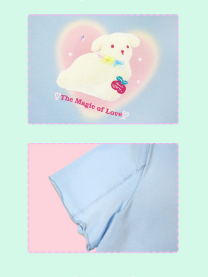 Cute American Girl Short Sleeve T-shirt【s0000002379】