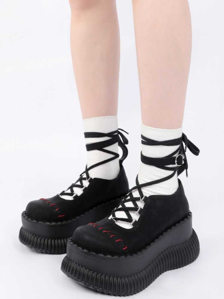 Mary Jane platform shoes【s0000010085】