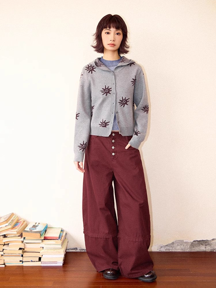 Chemical girl low rise wide leg pants【s0000011549】