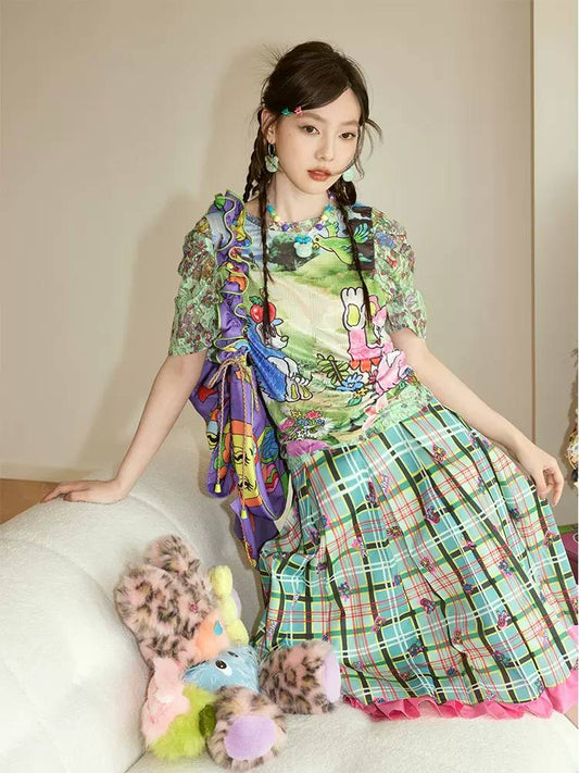 Original small animal short sleeve T-shirt【s0000008331】