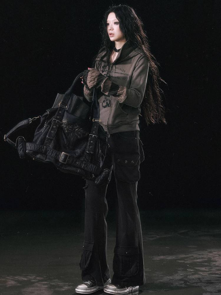 Retro textured leather bag【s0000011450】