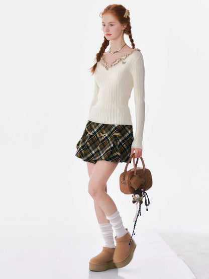 A-LINE PLAID SKIRT [S0000010164]