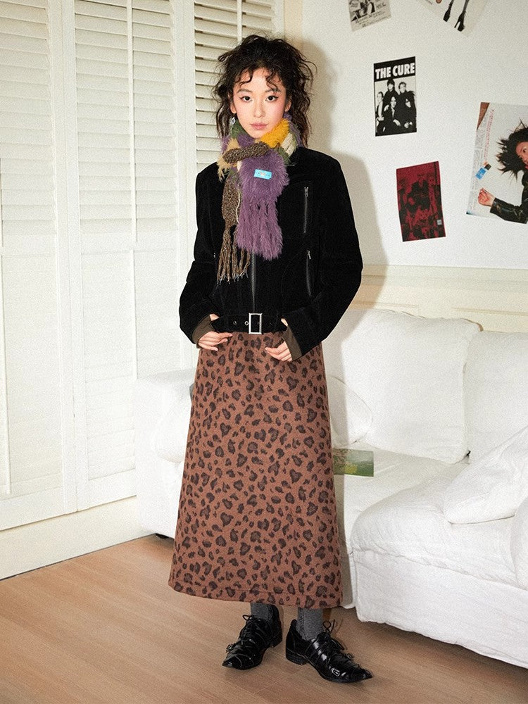 Soft striped scarf【s0000011115】