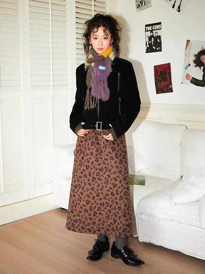 Soft striped scarf【s0000011115】