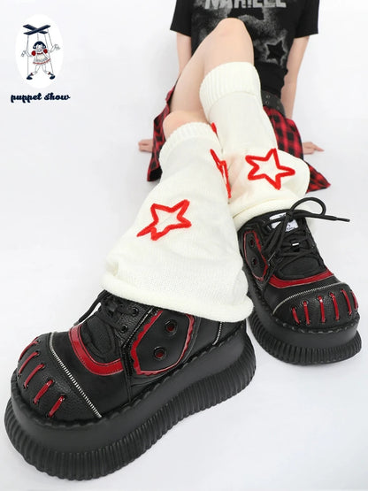 Hot girl dark platform shoes【s0000010087】