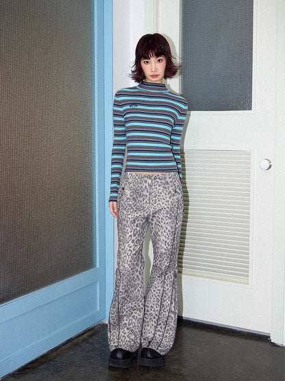 Colorful retro pants【s0000011555】