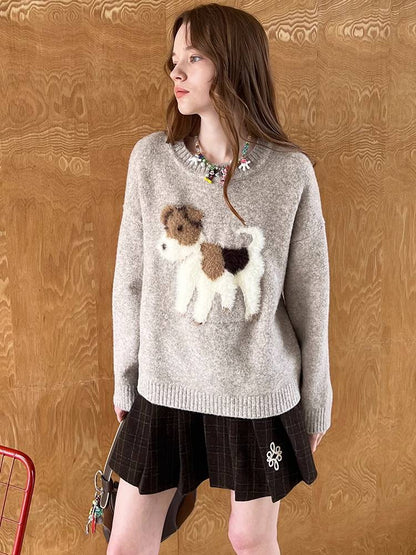 Cute animal sweater【s0000010838】