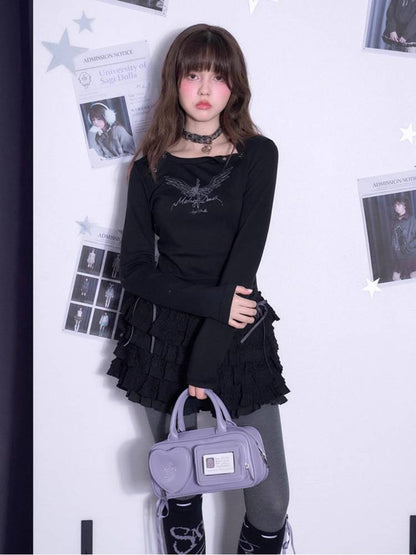 Original Sweet and cool love handbag【s0000011651】