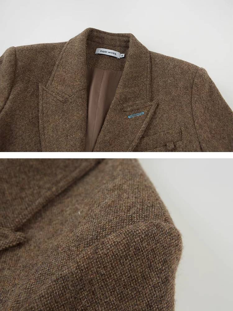 Retro Wool Suit Jacket [S0000010837]