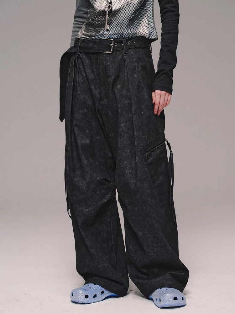 Wide leg casual pants【s0000011463】
