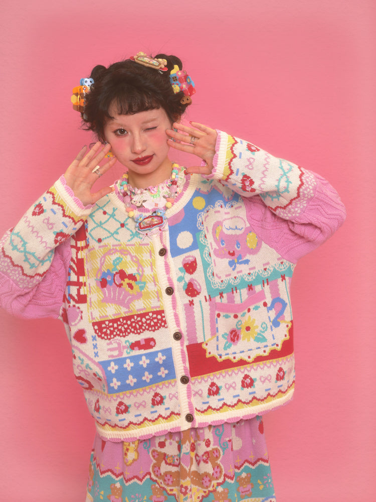 PEPLUM KNIT 가디건 [S0000011330]