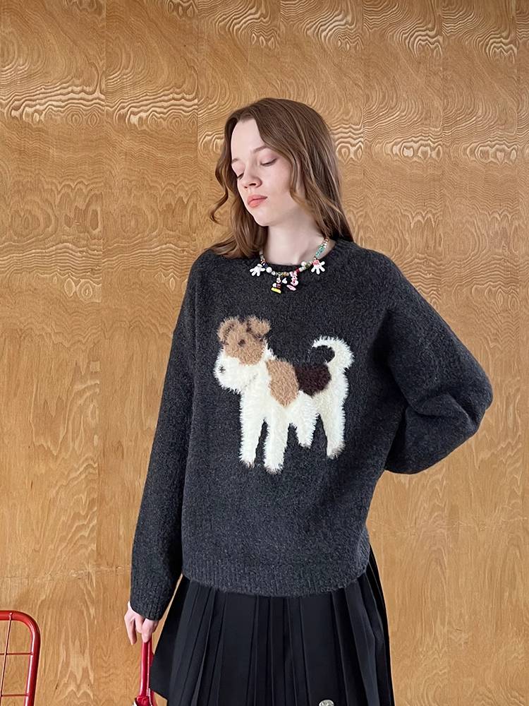 Cute animal sweater【s0000010838】