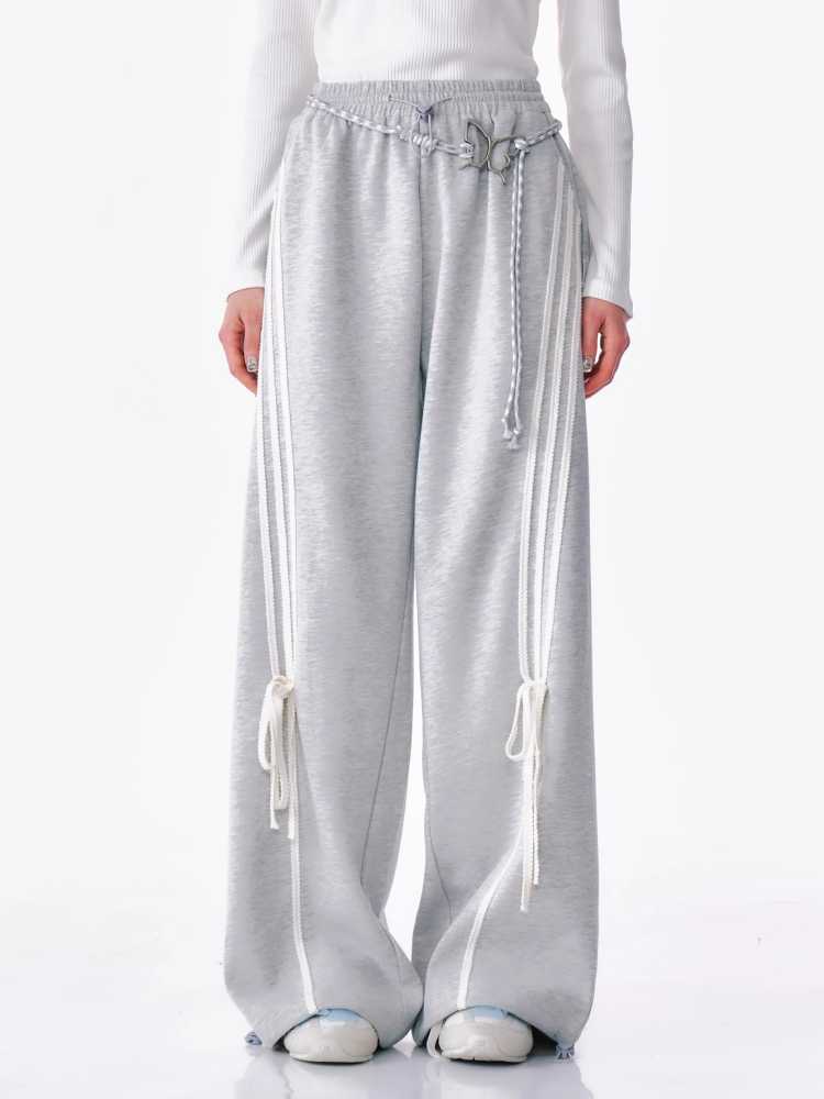 Straight Wide Leg Casual SweatPants [S0000010176]