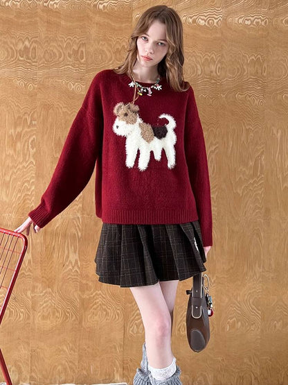 Cute animal sweater【s0000010838】