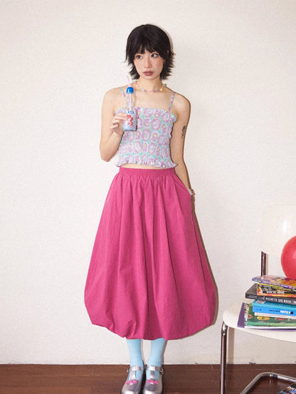 Summer 4-color short camisole【s0000007806】