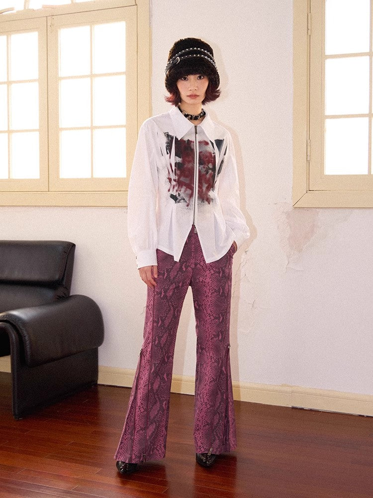 Colorful retro pants【s0000011555】