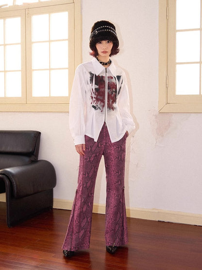 Colorful retro pants【s0000011555】