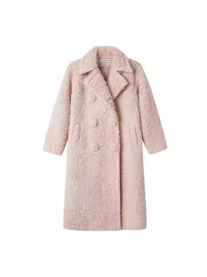 SAKURA PINK WOOL COAT [S0000010836]