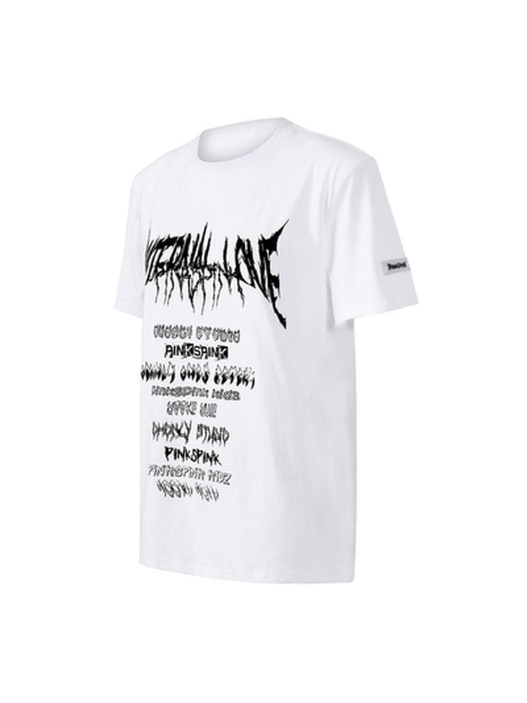 Original LOGO print loose T-shirt【s0000002541】