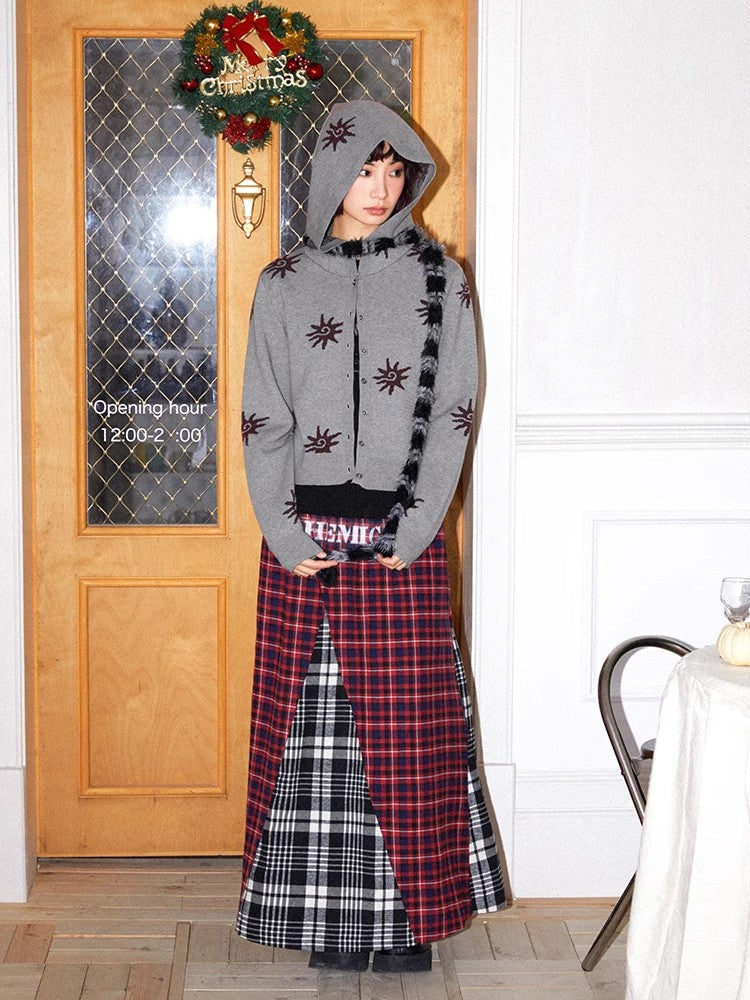 후드 니트 가디건 [S0000011305]