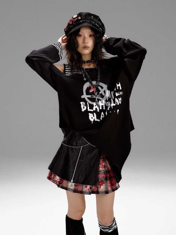 PUNK SWEET COOL LONG SLEEVE T-SHIRT [S0000010299]