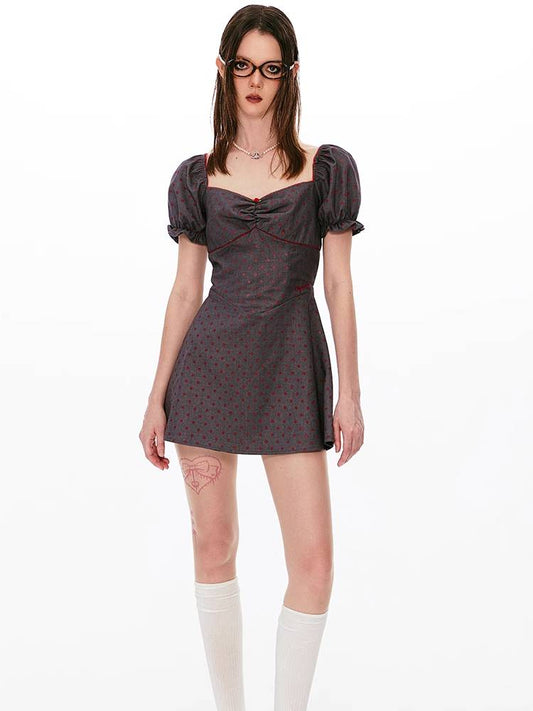 College style slim dress【s0000008434】