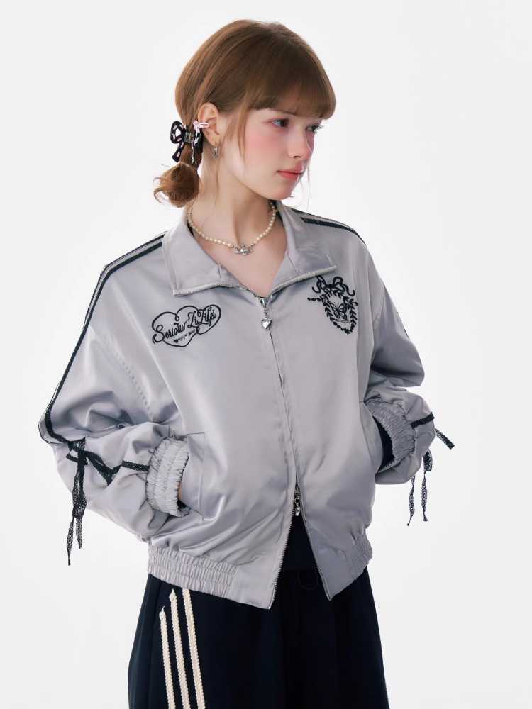 Retro Sports Style Jacket [S0000010160]