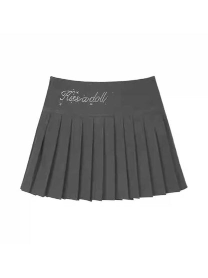 High Waist PLEATED SKIRT [S0000010686]