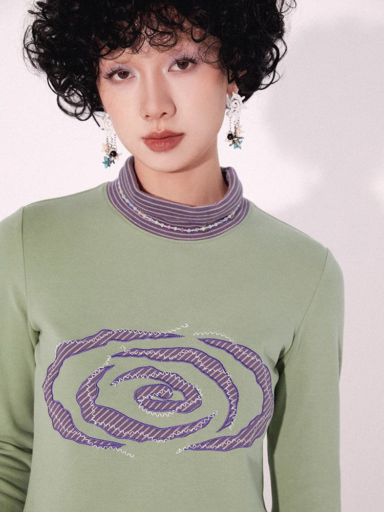 Retro long sleeve t-shirt【s0000009799】